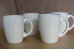 4 Bekers / mokken - licht creme NIEUW, Ophalen, Nieuw, Effen, Kop(pen) en/of Schotel(s)