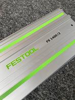 Festool geleider 1400mm, Invalzaag, Ophalen of Verzenden, Zo goed als nieuw, 30 tot 70 mm