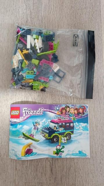 Lego Set 41321 Friends Wintersport terreinwagen beschikbaar voor biedingen