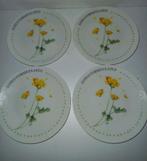 MARJOLEIN BASTIN- wildflower- 4x klein plat schaaltje, Ophalen of Verzenden, Overige stijlen, Porselein, Schaal of Schalen