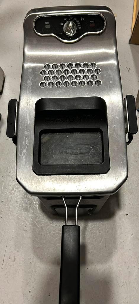 Delonghi frituurpan, Witgoed en Apparatuur, Frituurpannen, Gebruikt, 2 tot 3 liter, Uitneembare binnenpan, Ophalen of Verzenden