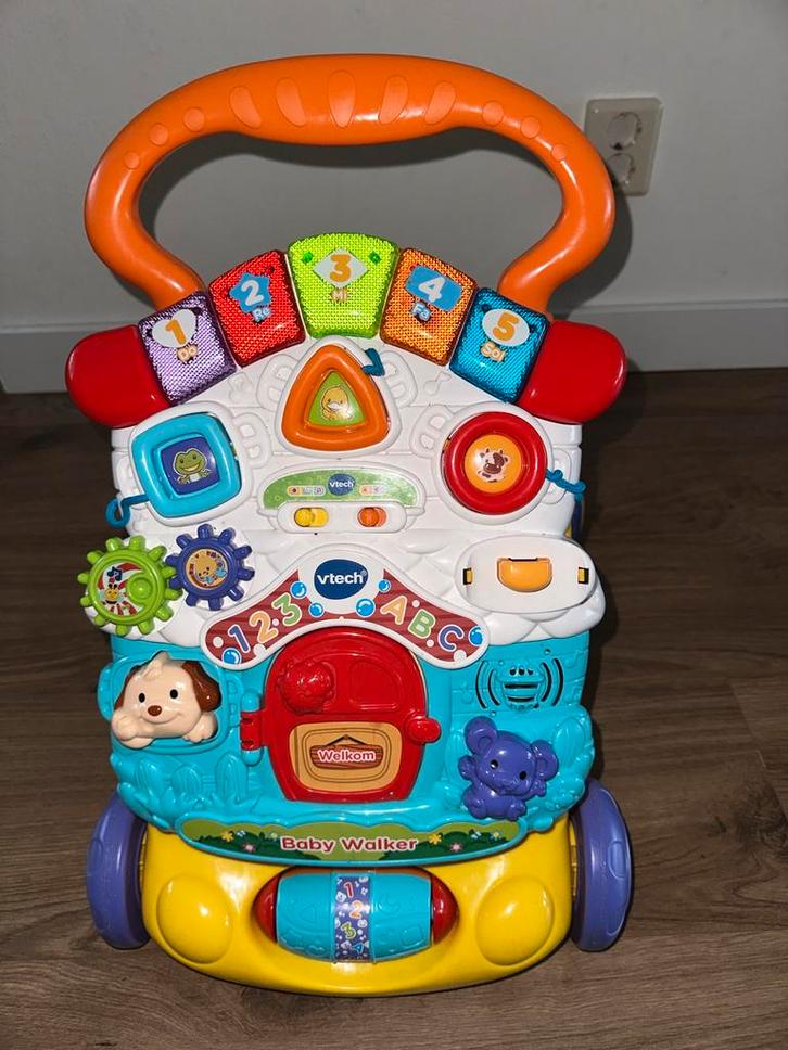 VTech Baby Walker - Leerzaam Loopwagentje, Kinderen en Baby's, Speelgoed | Babyspeelgoed, Zo goed als nieuw, Overige typen, Met licht
