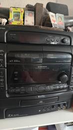 Hi fi lcd cd speler karaoke compleet set met 5 speakers, Audio, Tv en Foto, Karaoke-apparatuur, Ophalen of Verzenden, Gebruikt