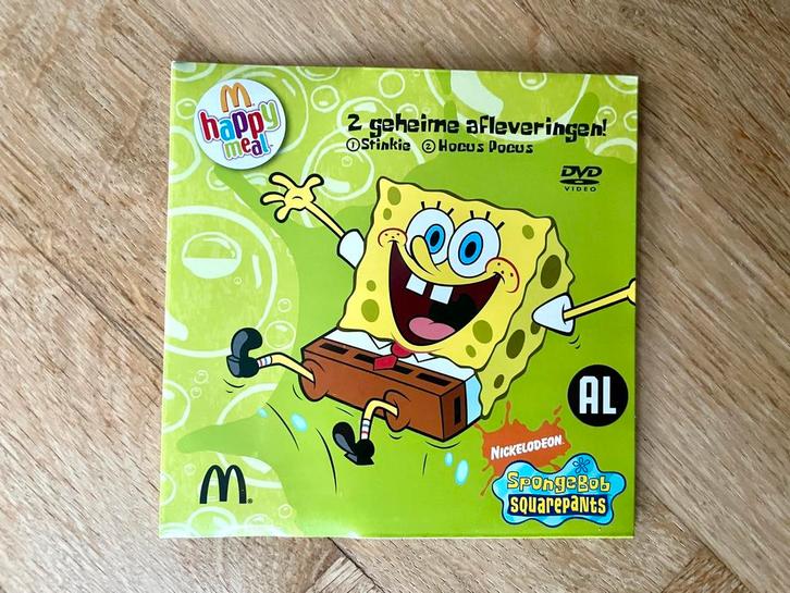 NIEUW: Spongebob - 2 geheime afleveringen (single DVD), Cd's en Dvd's, Dvd's | Tekenfilms en Animatie, Nieuw in verpakking, Amerikaans