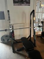 Benchpress, Ophalen, Zo goed als nieuw, Benen, Krachtstation