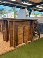 Houten zwembad 400x300x124 cm | SHOWROOMMODEL, 300 cm of meer, Zo goed als nieuw, Rechthoekig, Ophalen