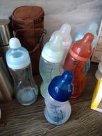 3 soorten Difrax flessen + poeder torens + nieuwe spenen, Kinderen en Baby's, Babyvoeding en Toebehoren, Overige typen, Ophalen of Verzenden