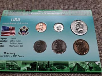 Muntset Verenigde Staten van Amerika dollar UNC  beschikbaar voor biedingen