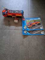 Lego City 60061 Airport Fire Truck - Compleet met Boekjes, Ophalen, Gebruikt, Complete set, Lego