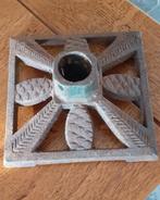 Kandelaar gietijzer, Ophalen of Verzenden, Zo goed als nieuw, Minder dan 25 cm