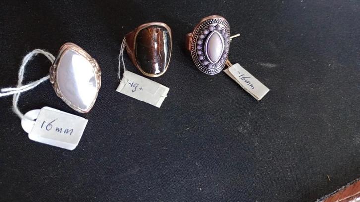 ring, Sieraden, Tassen en Uiterlijk, Ringen, Nieuw, Dame of Heer, Kleiner dan 17, Overige kleuren, Overige materialen, Met edelsteen