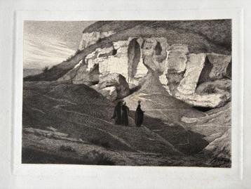 Gravure naar Albert Robida "The women bring sweet spices.." beschikbaar voor biedingen