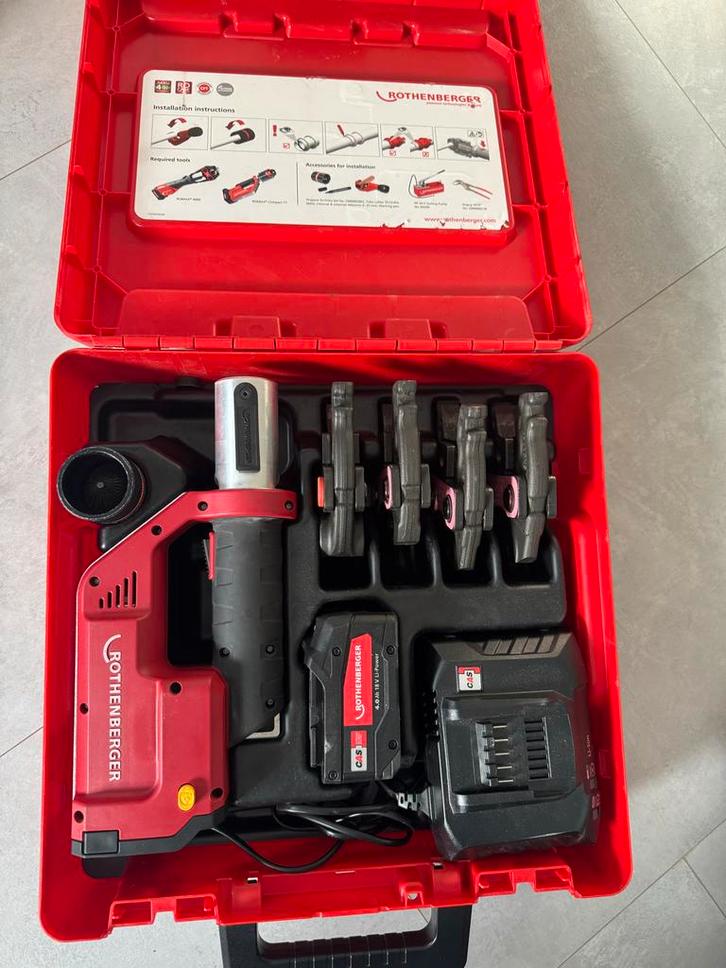 Rothenberger Compact Perstang Set - Zo Goed Als Nieuw, Doe-het-zelf en Verbouw, Meetapparatuur, Zo goed als nieuw, Ophalen
