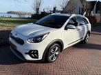 Kia Niro 1.6 GDI Hybrid DynamicLine 2021 10 jr garantie, Auto's, Kia, Zwart, Leder en Stof, Wit, SUV of Terreinwagen