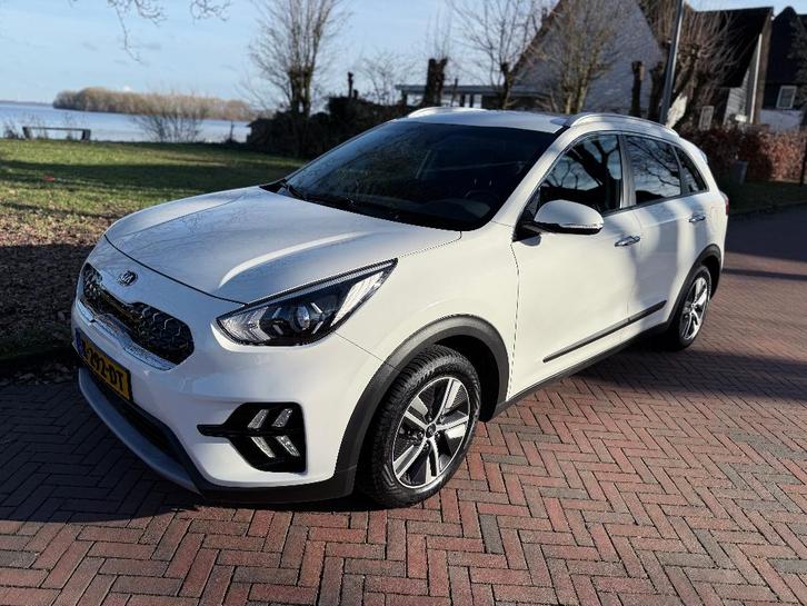 Kia Niro 1.6 GDI Hybrid DynamicLine 2021 10 jr garantie, Auto's, Kia, Particulier, Niro, ABS, Achteruitrijcamera, Adaptieve lichten