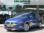 Volkswagen Polo 1.0 TSI Highline Automaat (bj 2018), Stof, Gebruikt, Euro 6, Blauw