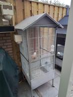 vogelkooi, Dieren en Toebehoren, Vogels | Hokken en Kooien, Ophalen, Gebruikt, Metaal, Vogelkooi