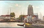 Dordrecht, groote kerk, bomkade, Ophalen of Verzenden, Voor 1920, Ongelopen, Zuid-Holland
