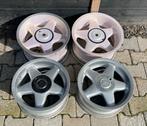 4x100 Multisteek Velgen Set - Golf MK1/2/3, Ophalen, 14 inch, Gebruikt, Velg(en)