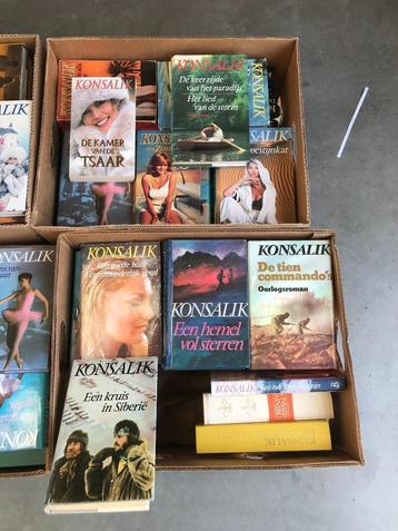 Konsalik serie, zo goed als compleet beschikbaar voor biedingen