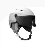 Decathlon Wed’ze 350 skihelm met vizier (+ extra S1) – wit, Gebruikt, Overige typen, Skiën, Minder dan 100 cm
