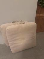 Libeco Vloerkussens - Gebruikt, Ophalen, Gebruikt, Beige, Vierkant