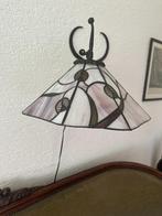 Jugendstiel lamp met kleuren, Huis en Inrichting, Ophalen, Gebruikt, Overige typen, Overige fittingen