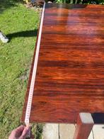 Uitschuifbare Vintage Palissander Eettafel jaren 60, Huis en Inrichting, Tafels | Eettafels, Gebruikt, 100 tot 150 cm, Ophalen of Verzenden