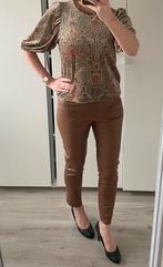 Zara leren broek maat L, Kleding | Dames, Ophalen of Verzenden, Zo goed als nieuw, Zwart