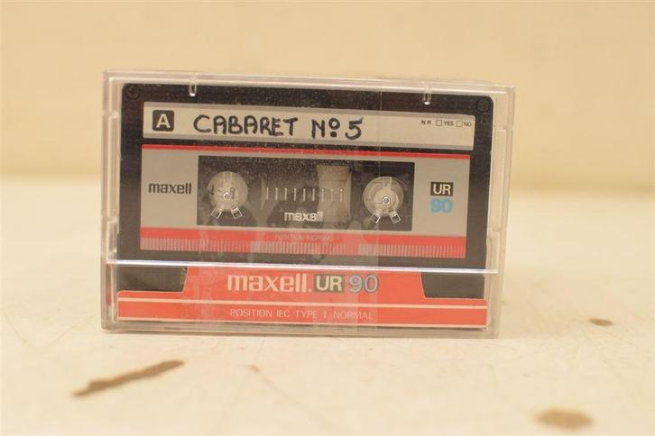 6 stuks Maxell Cassettebandjes 46493, Cd's en Dvd's, Cassettebandjes, Gebruikt, Overige genres, 1 bandje, Ophalen of Verzenden
