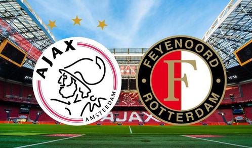 ajax - feyenoord, Tickets en Kaartjes, Sport | Voetbal, Twee personen, December, Losse kaart