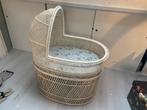 Vintage rotan wicker wieg, Ophalen, Zo goed als nieuw