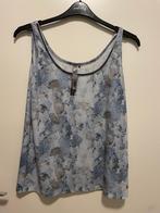 Topje Poools blauw wit maat 40, Kleding | Dames, Maat 38/40 (M), Zo goed als nieuw, Zonder mouw, Poools