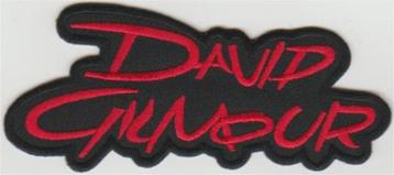David Gilmour Pink Floyd stoffen opstrijk patch embleem beschikbaar voor biedingen
