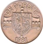 DE GORDYK 1981, Postzegels en Munten, Penningen en Medailles, Verzenden, Overige materialen
