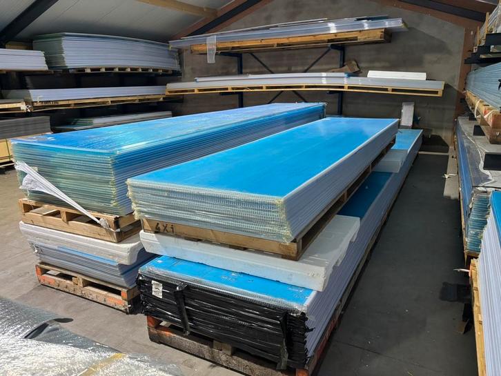 Polycarbonaat platen 16 mm, Doe-het-zelf en Verbouw, Glas en Ramen, Nieuw, Dakraam, 160 cm of meer, 80 tot 120 cm, Ophalen