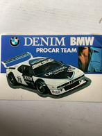 Sticker Denim BMW Procar Team, Verzenden, Zo goed als nieuw