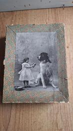 Antiek Frans kistje, le jeune Artiste, Ophalen of Verzenden