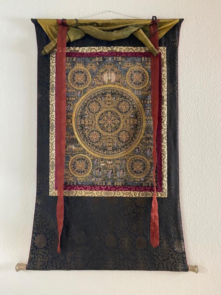 Tibetaanse thangka, Antiek en Kunst, Kunst | Niet-Westerse kunst, Ophalen