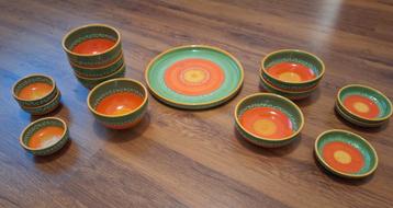 Bowls and Dishes 14 tapas schalen (aardewerk) beschikbaar voor biedingen