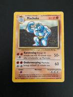 Machoke - Base Set - 34/102 - Pokemon kaart, Hobby en Vrije tijd, Verzamelkaartspellen | Pokémon, Ophalen of Verzenden, Zo goed als nieuw