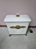 Metalen turfkist, Antiek en Kunst, Curiosa en Brocante, Ophalen