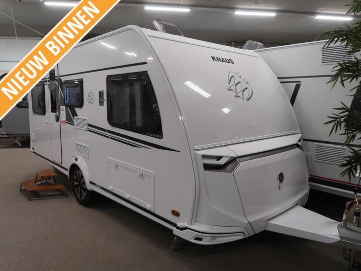 Knaus Sudwind Black Selection 460 EU ENKELE BEDDEN, Caravans en Kamperen, Caravans, tot en met 4, 1000 - 1250 kg, Overige, Knaus