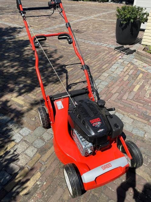 GRASMAAIER, Tuin en Terras, Grasmaaiers, Gebruikt, Benzine-grasmaaier, 50 cm of meer, Cirkelmaaier, Opvangbak, Ophalen