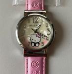 Hello Kitty horloge Roze, Verzenden, Zo goed als nieuw, Roze, Meisje
