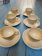 Wedgwood Edme Theekopjes en Schotels (6x), Ophalen of Verzenden