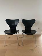 Vlinderstoel, stoel series 7, Arne Jacobsen - Fritz Hansen, Ophalen, Gebruikt, Zwart, Metaal