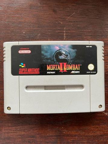 Mortal Kombat 2 Voor De Super Nintendo  (PAL)