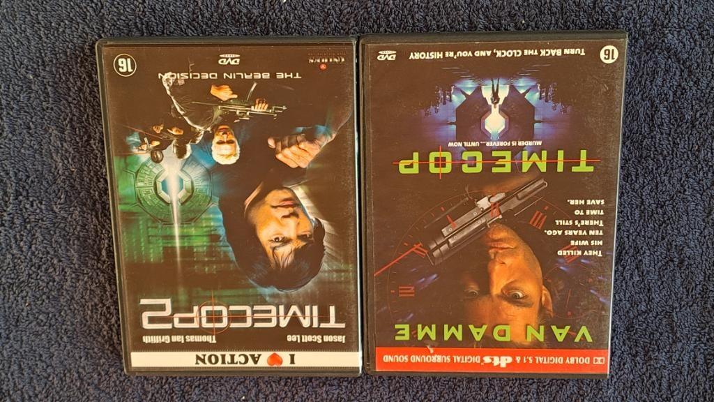 Timecop 1 & 2 "Jean-Claude van Damme, Jason Scott Lee", Cd's en Dvd's, Dvd's | Actie, Zo goed als nieuw, Vanaf 16 jaar, Ophalen of Verzenden