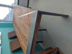 eetkamer tafel met eventueel 4stoelen er gratis erbij, Huis en Inrichting, Ophalen of Verzenden, Gebruikt